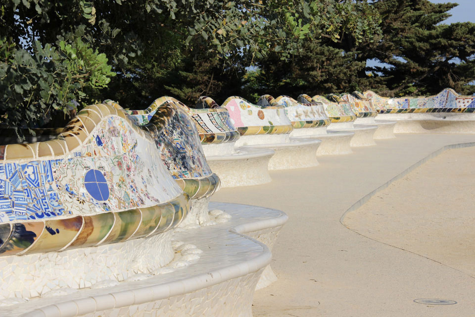 barcelona parkguell 3 - Gaudi in Barcelona - Architektur zum Verlieben