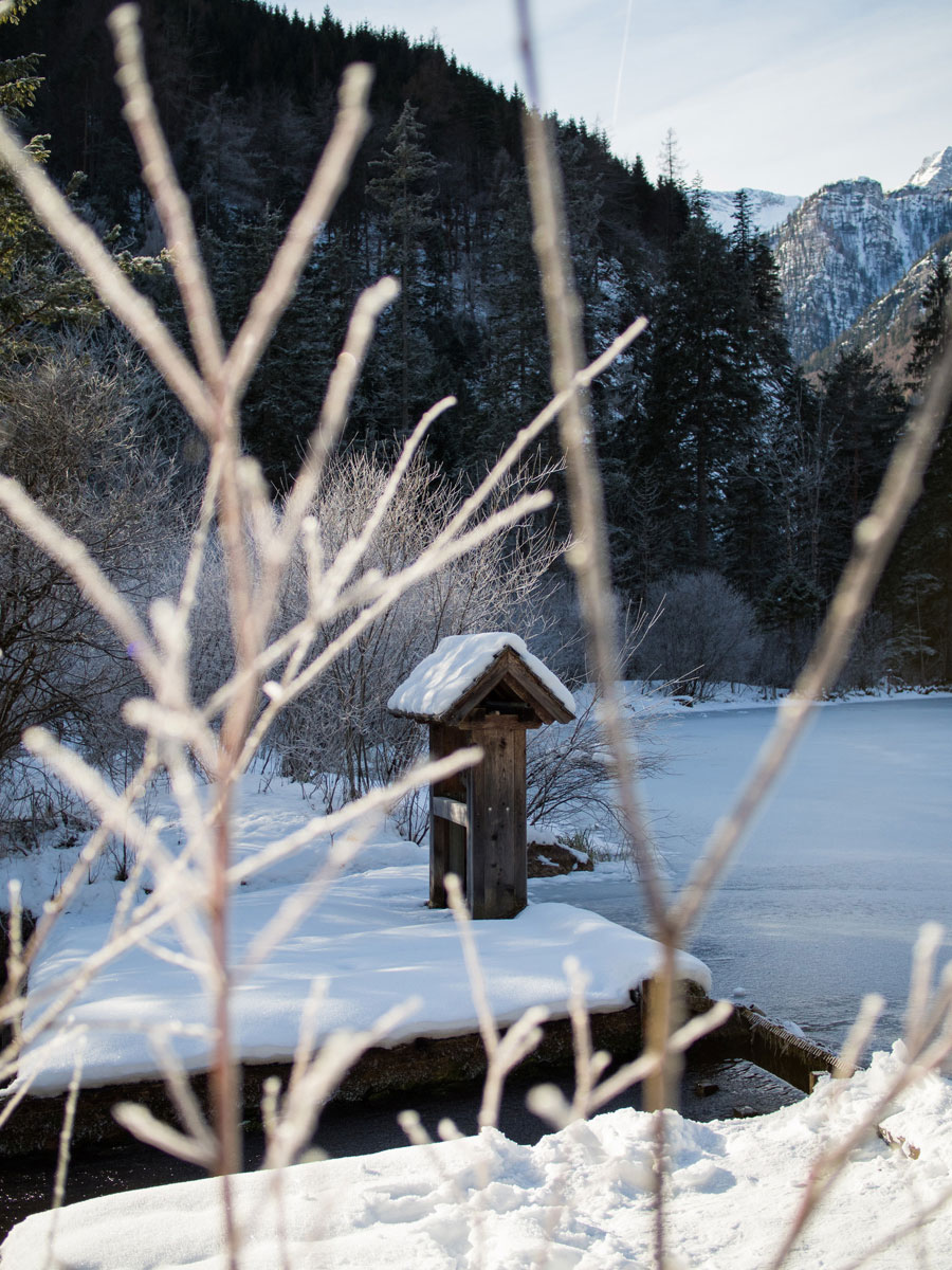 Schiederweiher Hinterstoder Oberösterreich Winter