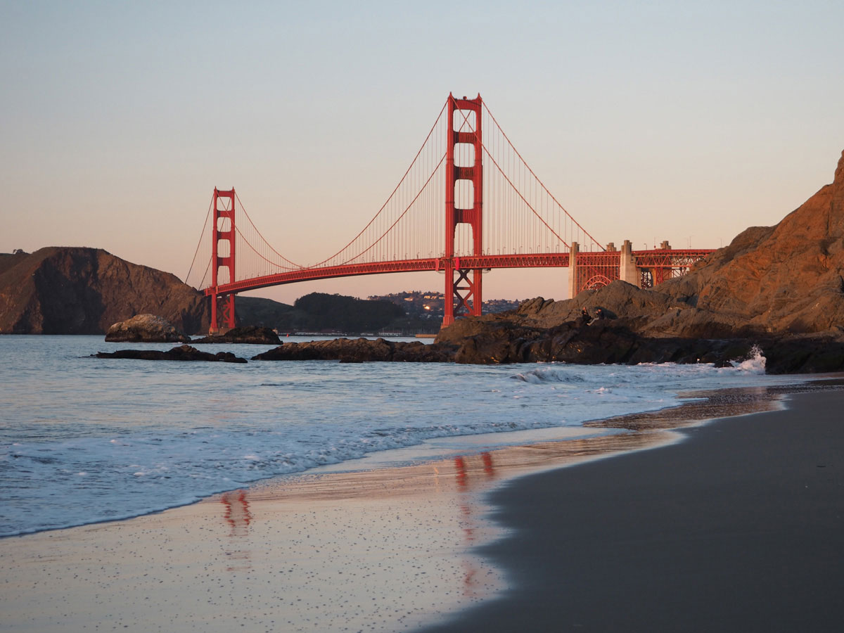 Golden Gate Bridge - Die besten Sehenswürdigkeiten von San Francisco