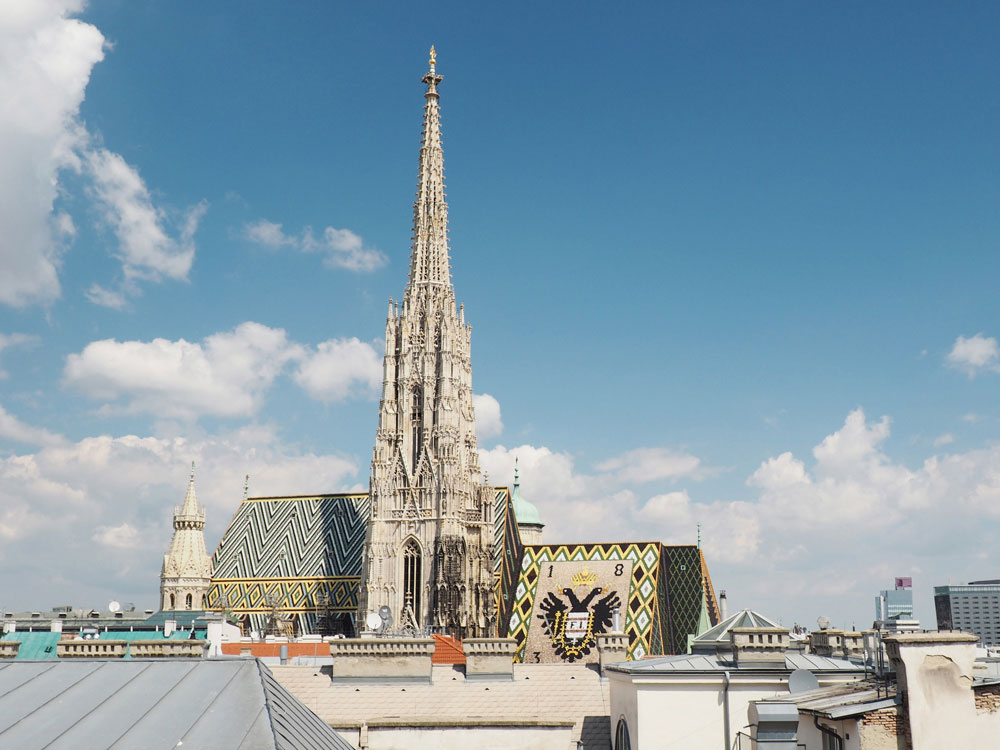 Skybar Wien Ausblick Stephansdom