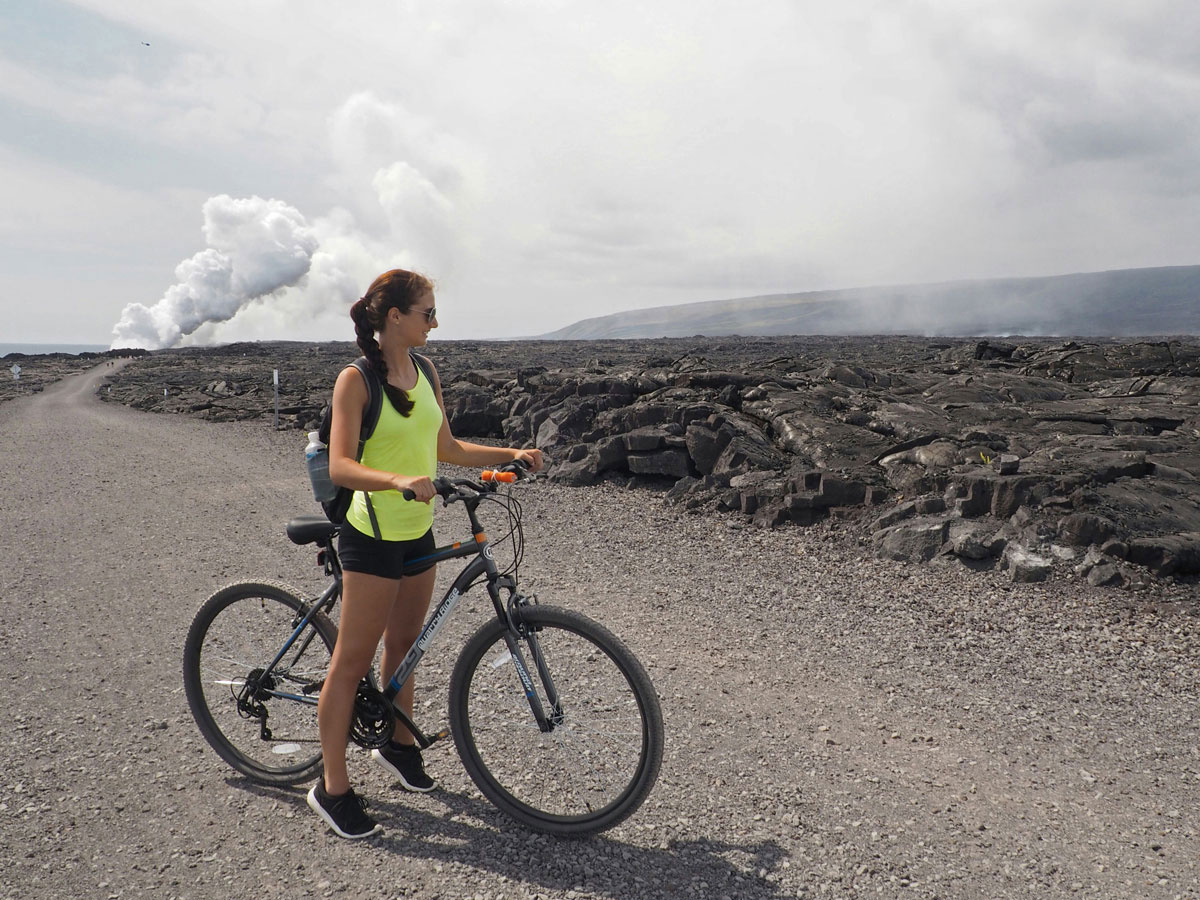 radfahren auf big island