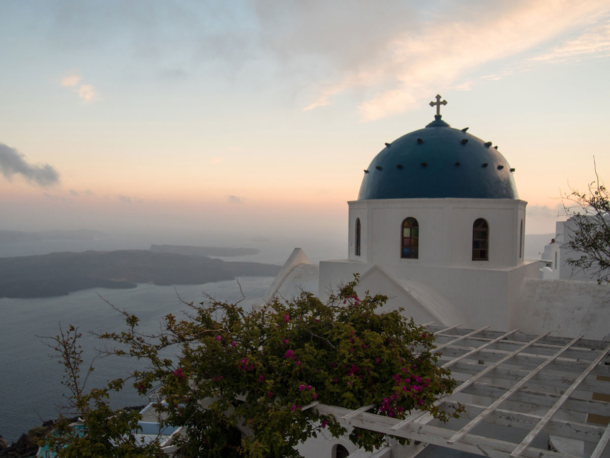 sonnenuntergang sunset santorin imerovigli 4 - Meine 5 Lieblings Fotospots auf Reisen - Blogparade