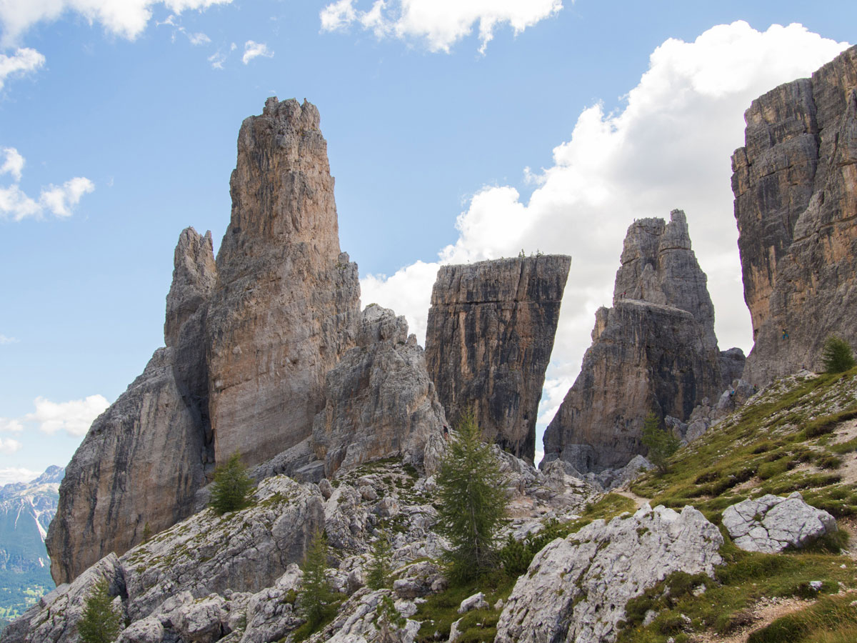 Sehenswertes Dolomiten Cinque Torri