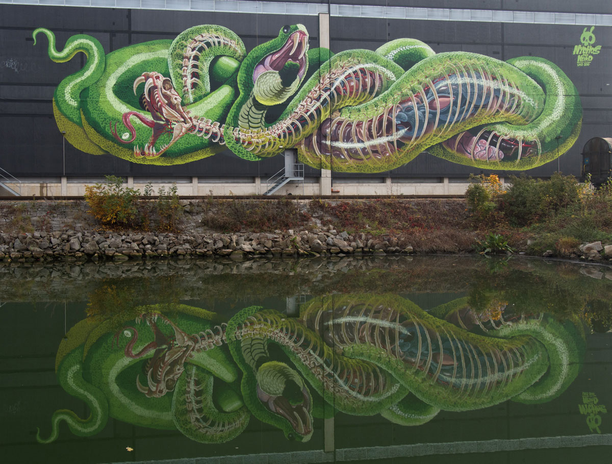 mural harbor linz bootstour 7 - In Linz beginnt's - Sehenswürdigkeiten und Insidertipps für die oberösterreichische Hauptstadt Linz