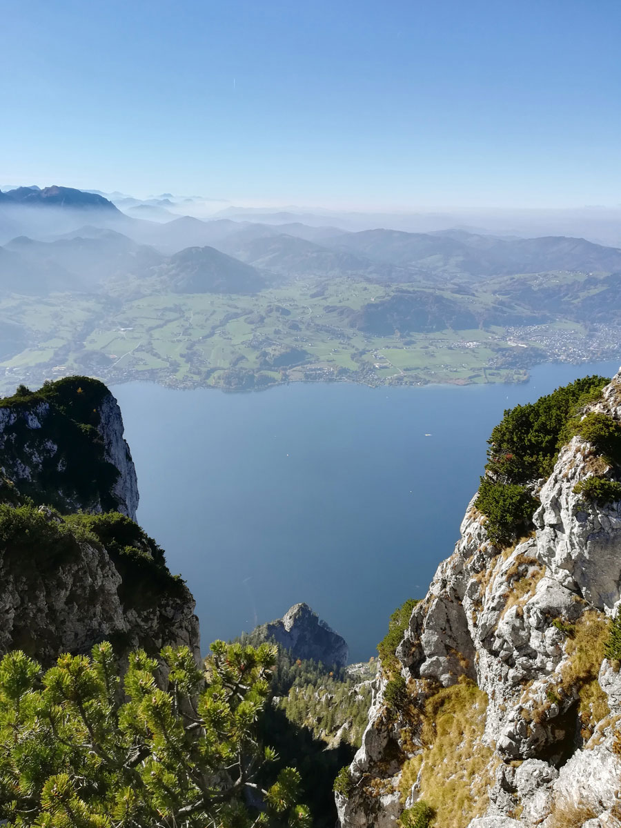 Ausblick auf den Traunsee