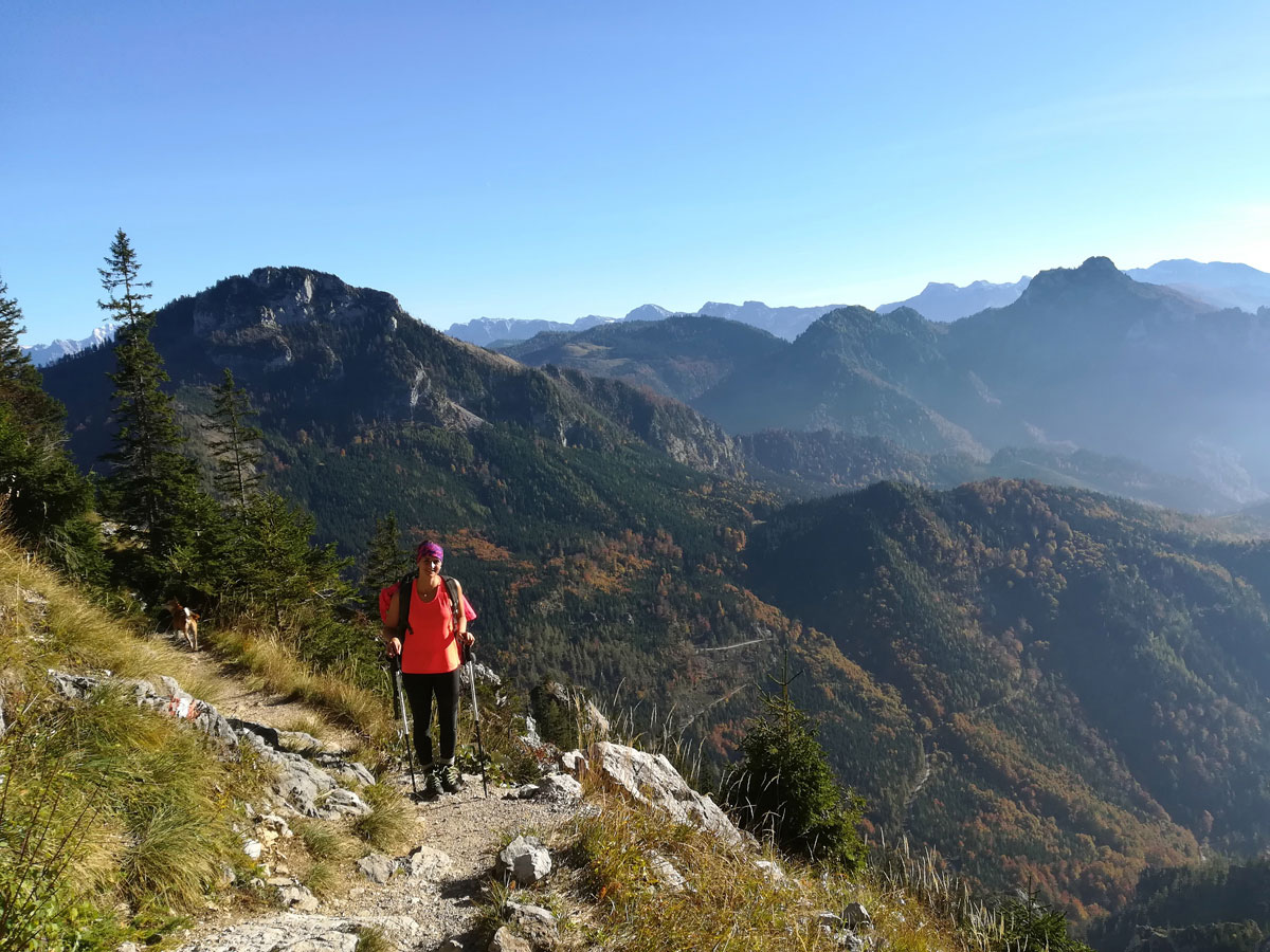 Wandern auf den Traunstein