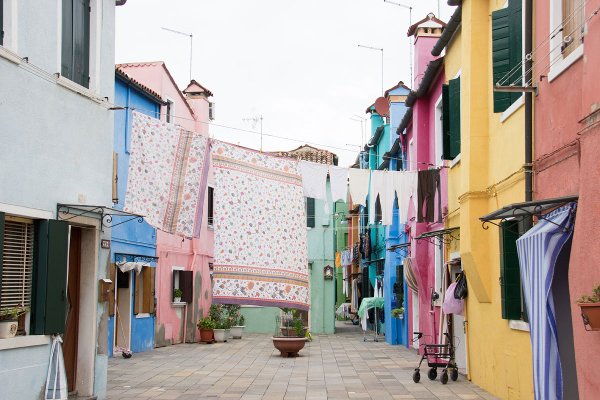 venedig burano 3 - Burano und Murano - Sehenswertes in Venedig