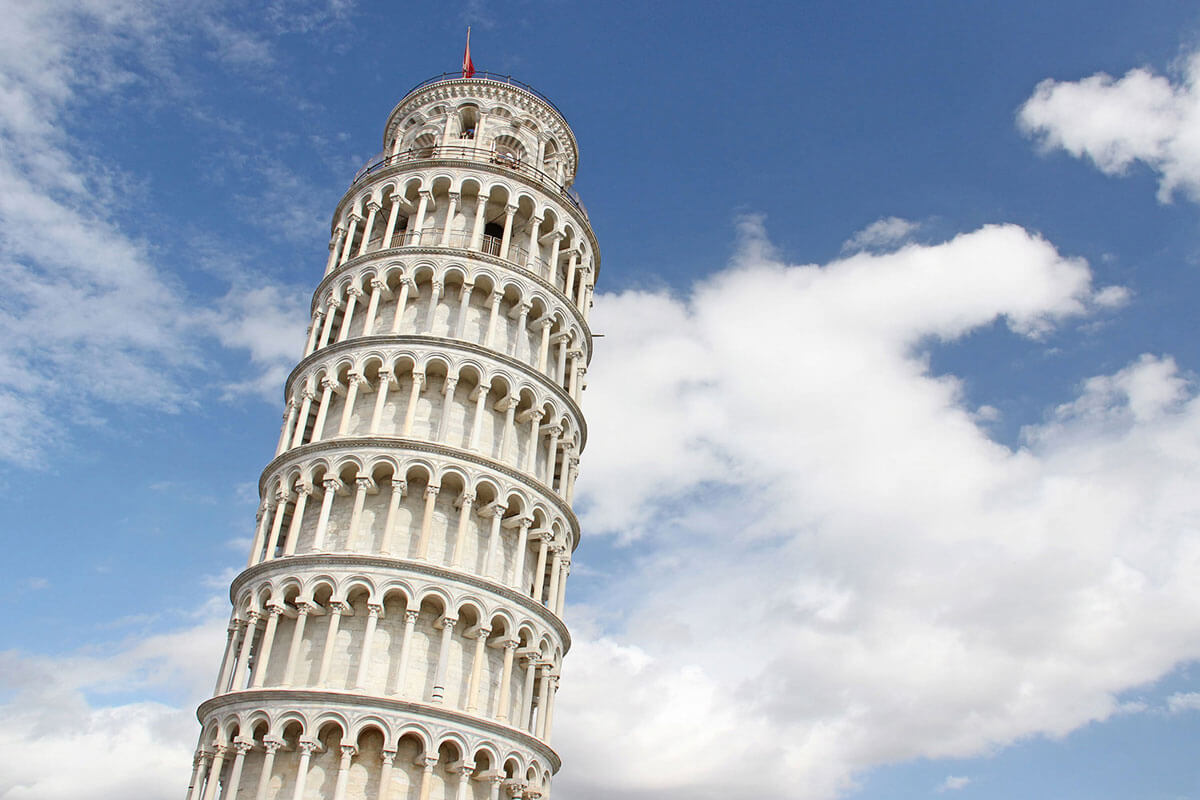 pisa schieferturm 1 - Den Norden Italiens mit dem Auto entdecken – Roadtrip Venedig, Florenz, Lucca, Cinque Terre und Mailand