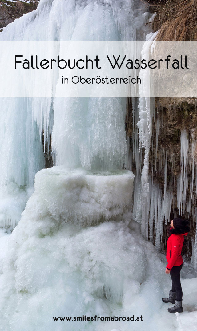 fallerbucht - Der Fallerbucht Wasserfall in Oberösterreich im Winter - eine bizarre Eiswelt