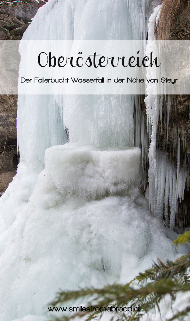 fallerbucht2 - Der Fallerbucht Wasserfall in Oberösterreich im Winter - eine bizarre Eiswelt