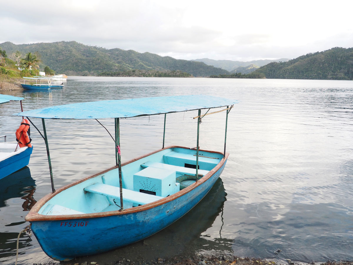 Boot am Hanabanilla See