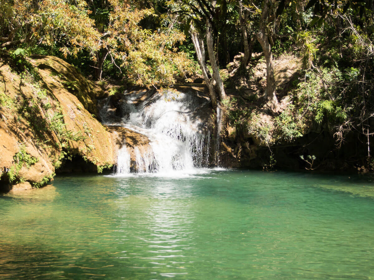 guanayara wasserfall trinidad kuba guanayara wasserfall trinidad kuba