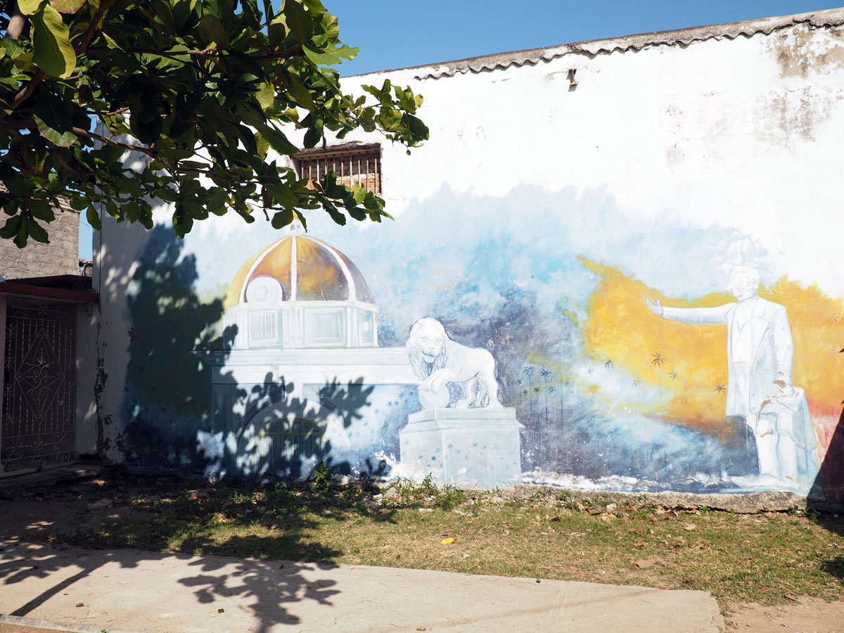 Graffiti in Cienfuegos in Kuba