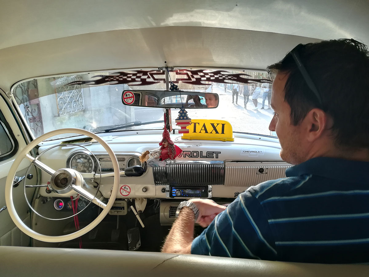 Taxi fahren in Kuba Taxi fahren in Kuba