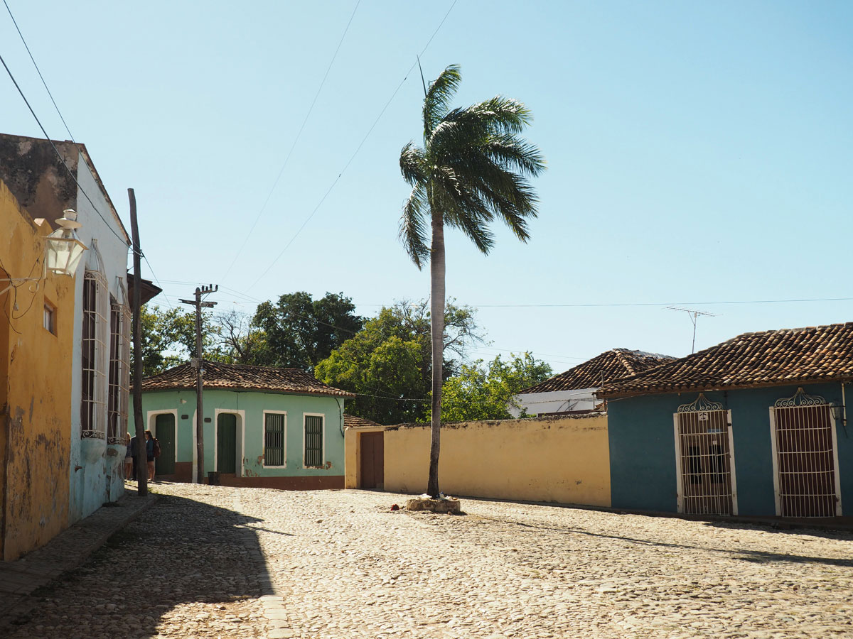 Straßen in Trinidad in Kuba