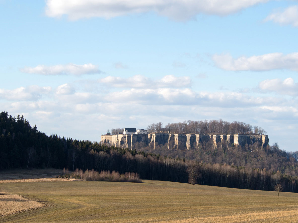 Königsstein Sächsische Schweiz Deutschland