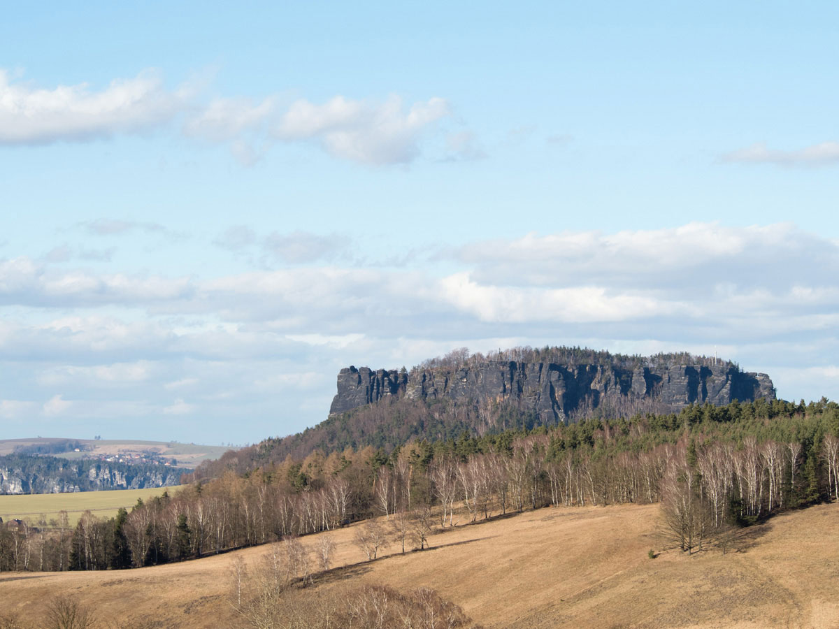 Lilienstein Ausflugsziel sächsische Schweiz deutschland