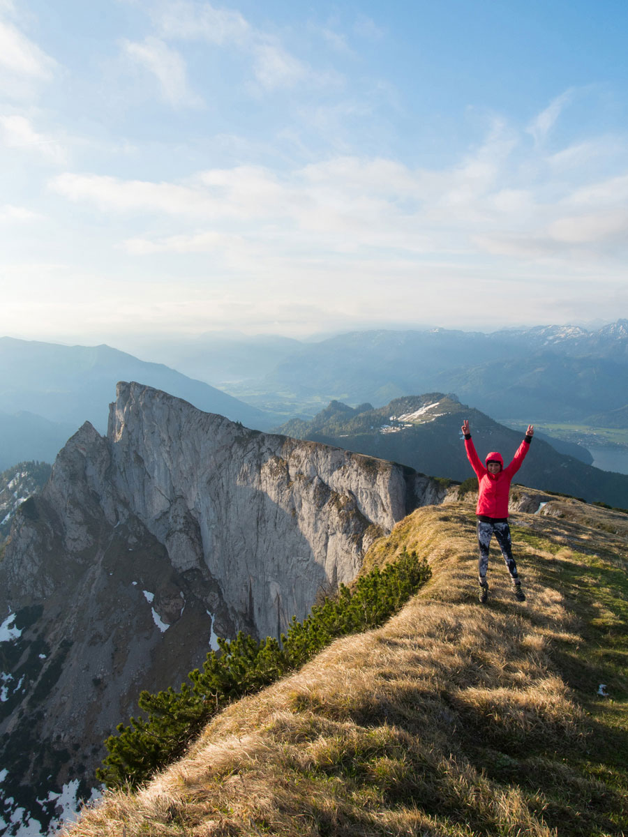 Wandern auf den Schafberg am Wolfgangsee