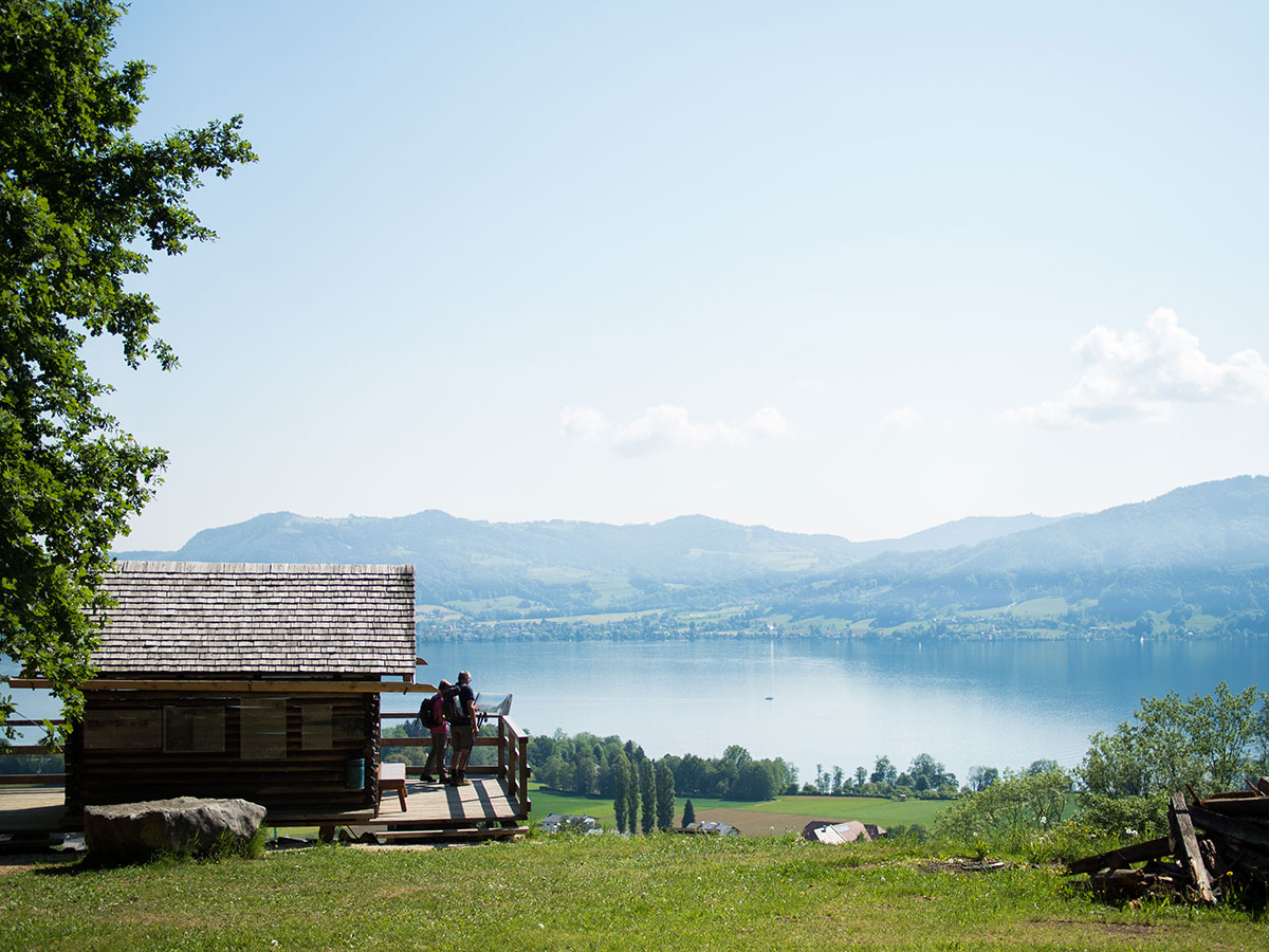 Wandern rund um den Attersee im Salzkammergut