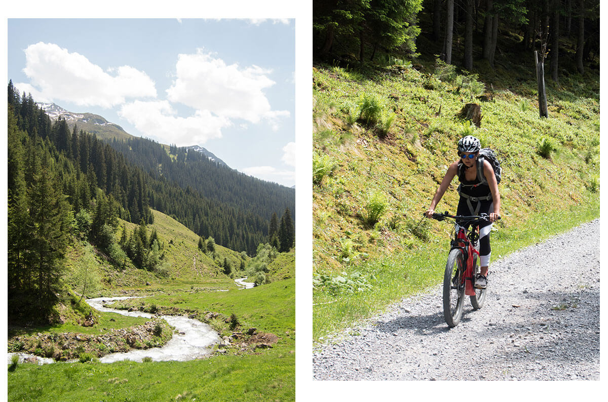Mountainbiken Montafon in Vorarlberg