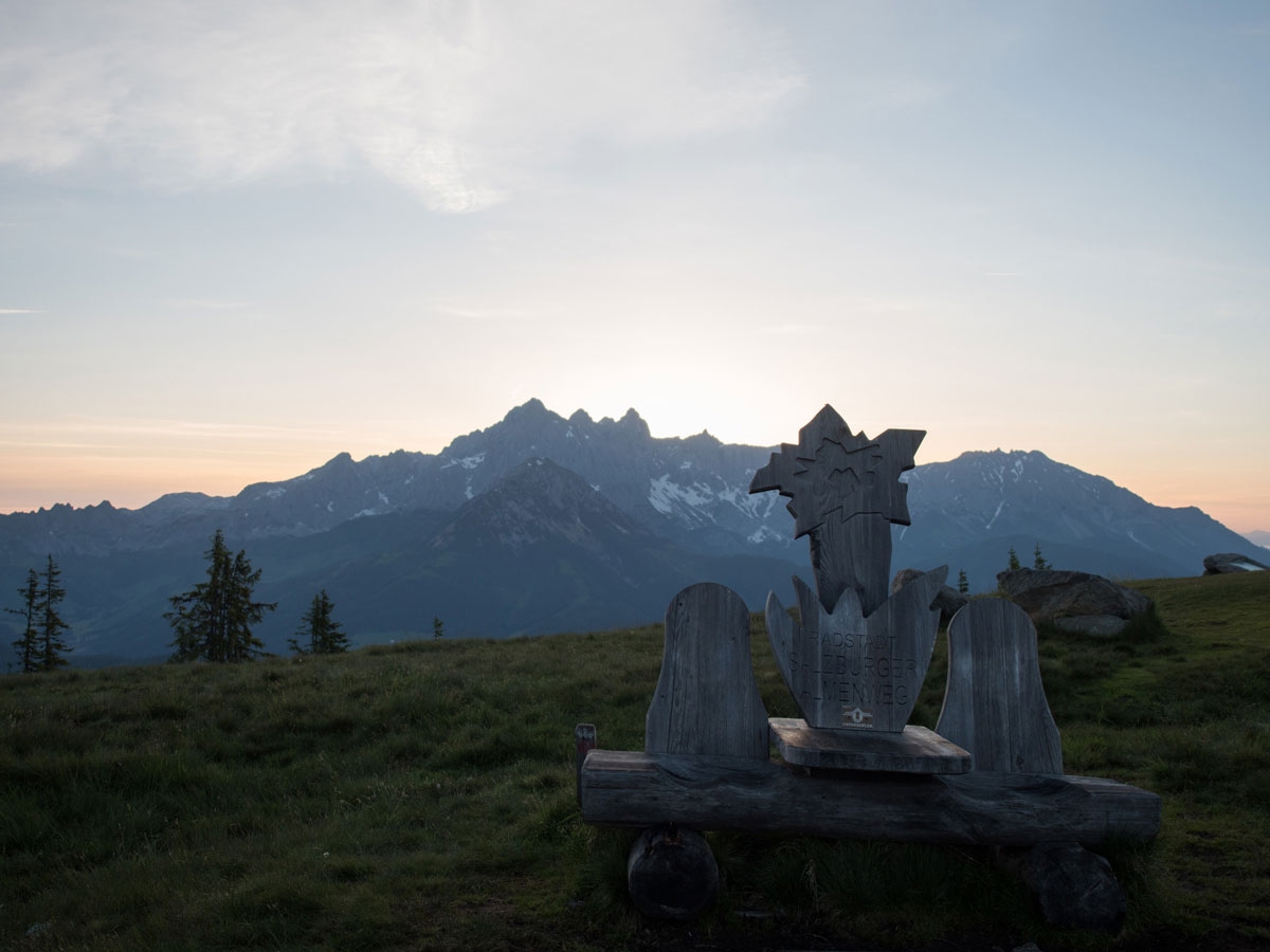 Salzburger Sportwelt Radstadt Sonnenaufgang