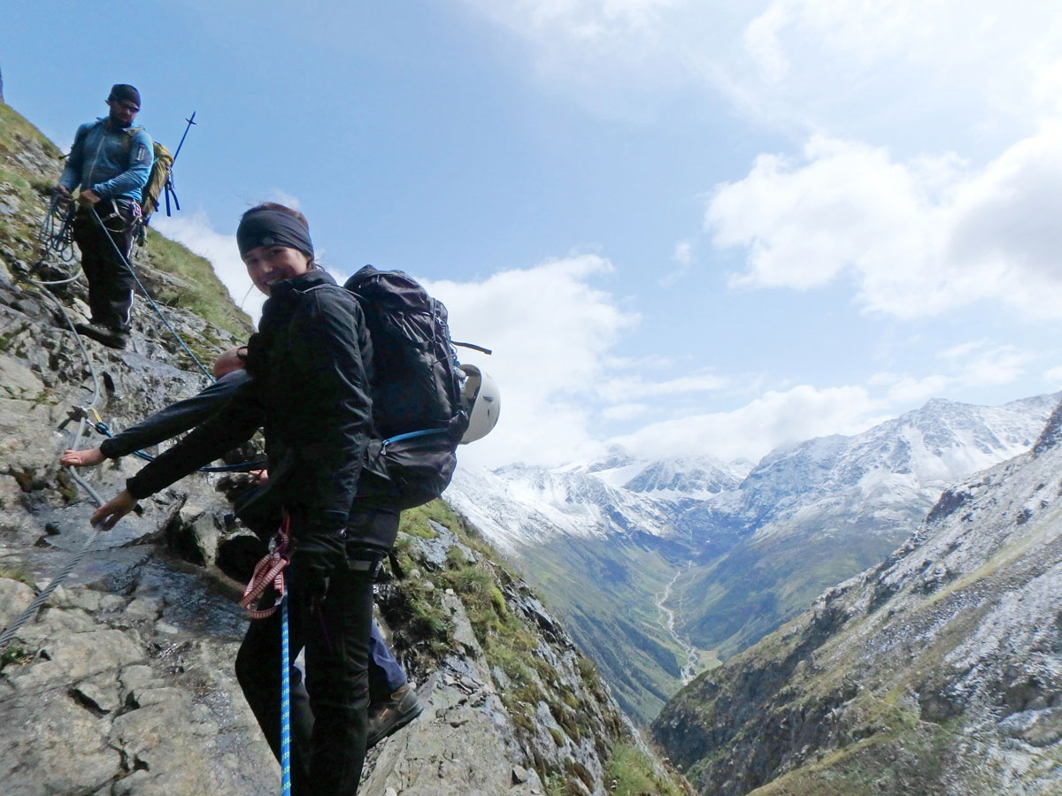 01 pitztal cottbusser hoehenweg 17 - Wandern im Pitztal: Vom Rifflsee über den Cottbusser Höhenweg zur Kaunergrathütte