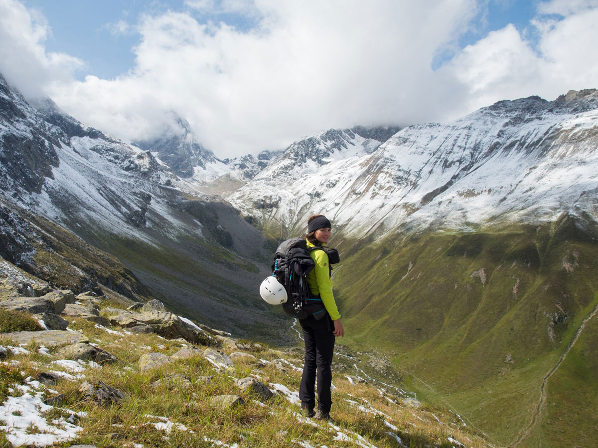 wandern rucksack packen