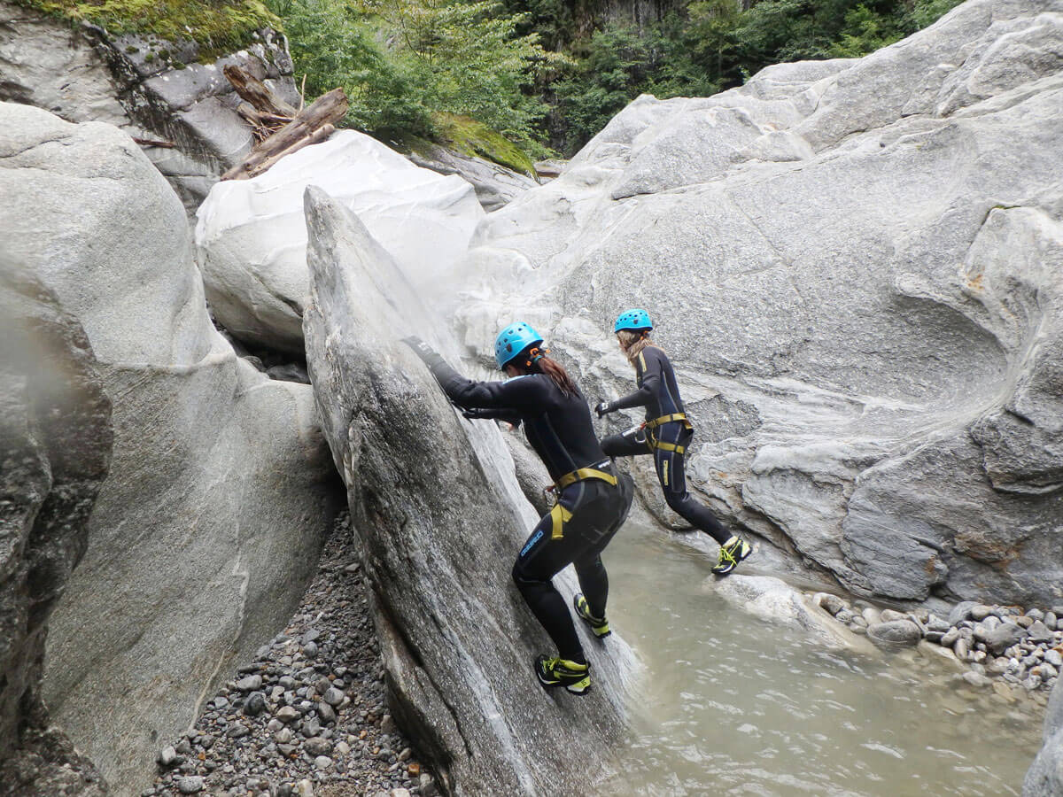 Canyoning im Zillertal in Tirol