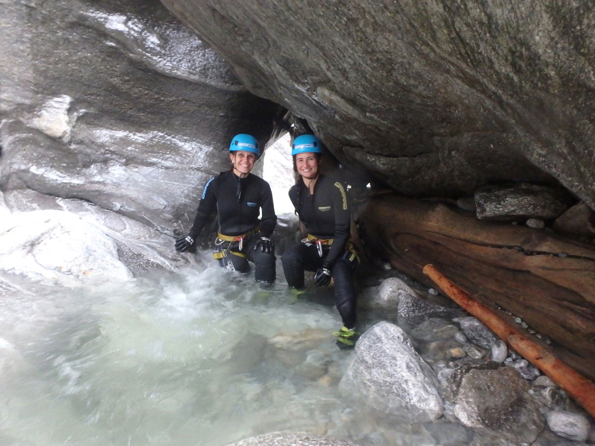Canyoning im Zillertal in Tirol