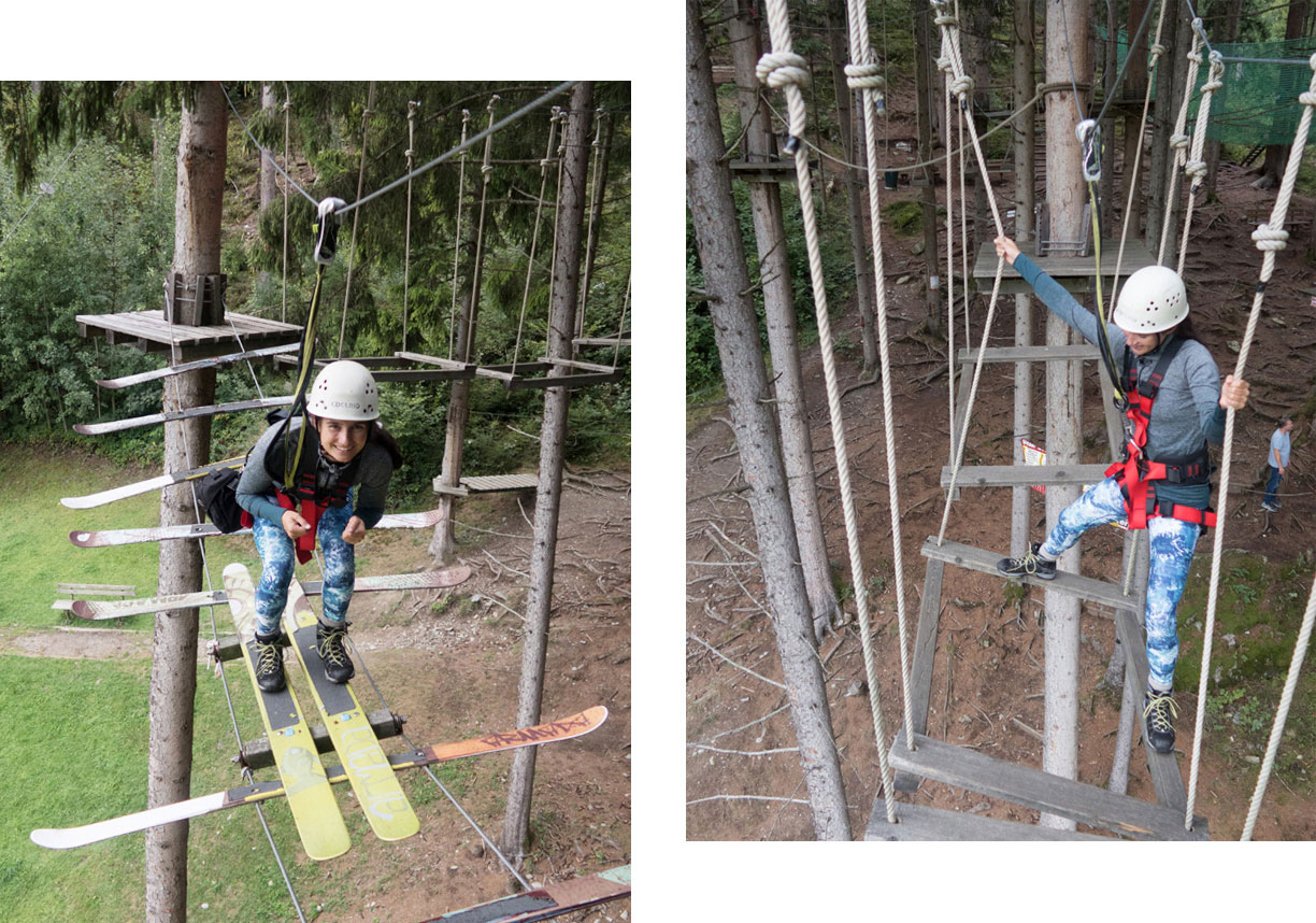 outdoorcenter hochseilgarten zillertal 1 - Highlights im Zillertal - auch bei Schlechtwetter