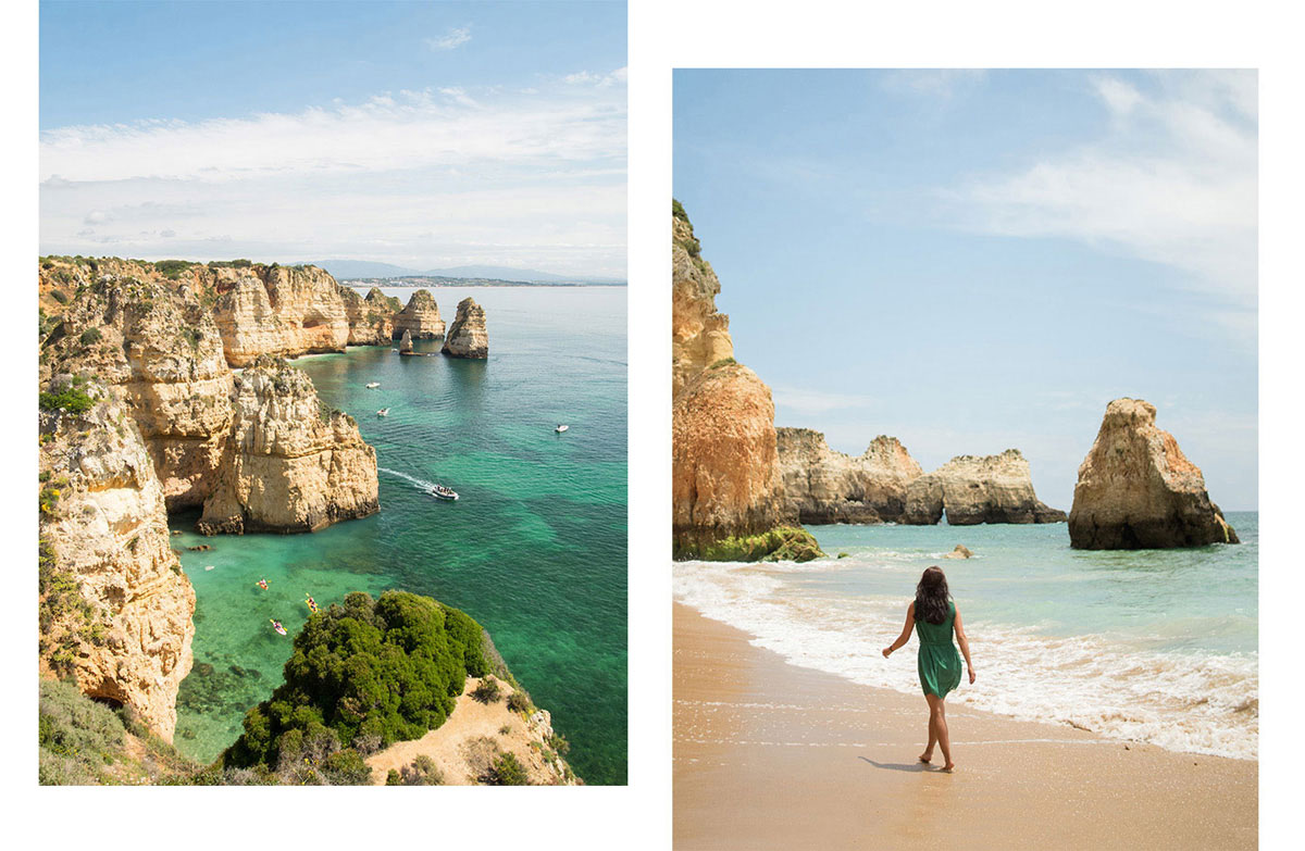 algarve - Portugal Rundreise mit dem Auto - Von Burgen über Klippen - Unsere Reiseroute