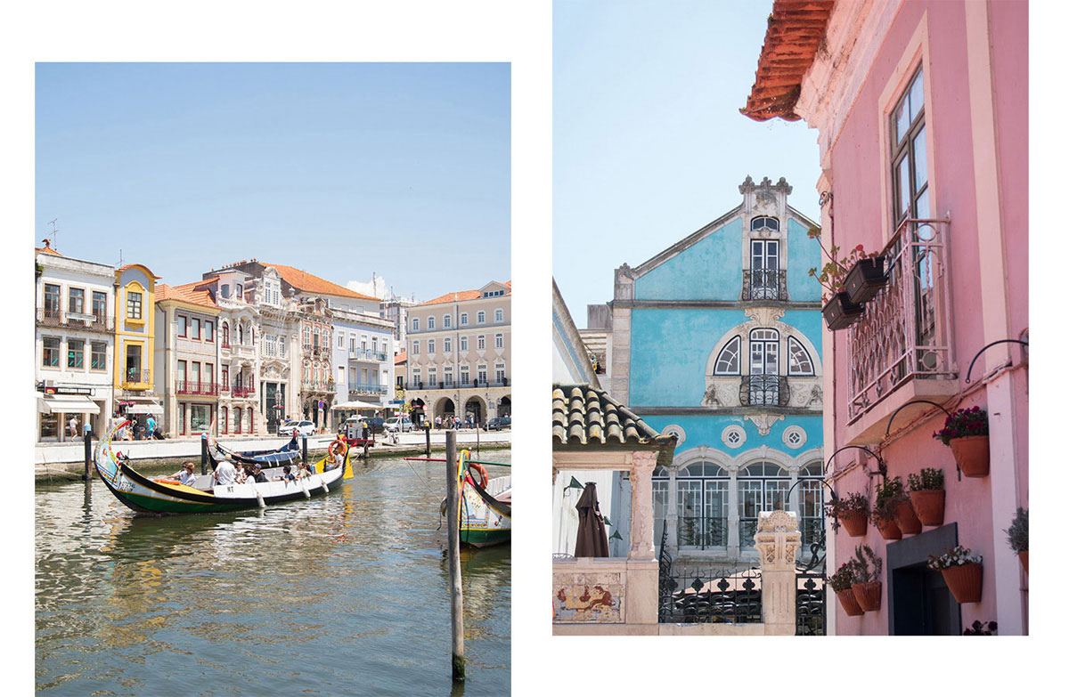 aveiro 1 - Portugal Rundreise mit dem Auto - Von Burgen über Klippen - Unsere Reiseroute