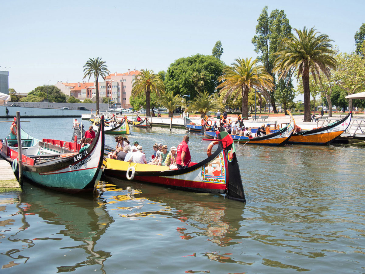 aveiro 2 - Portugal Rundreise mit dem Auto - Von Burgen über Klippen - Unsere Reiseroute