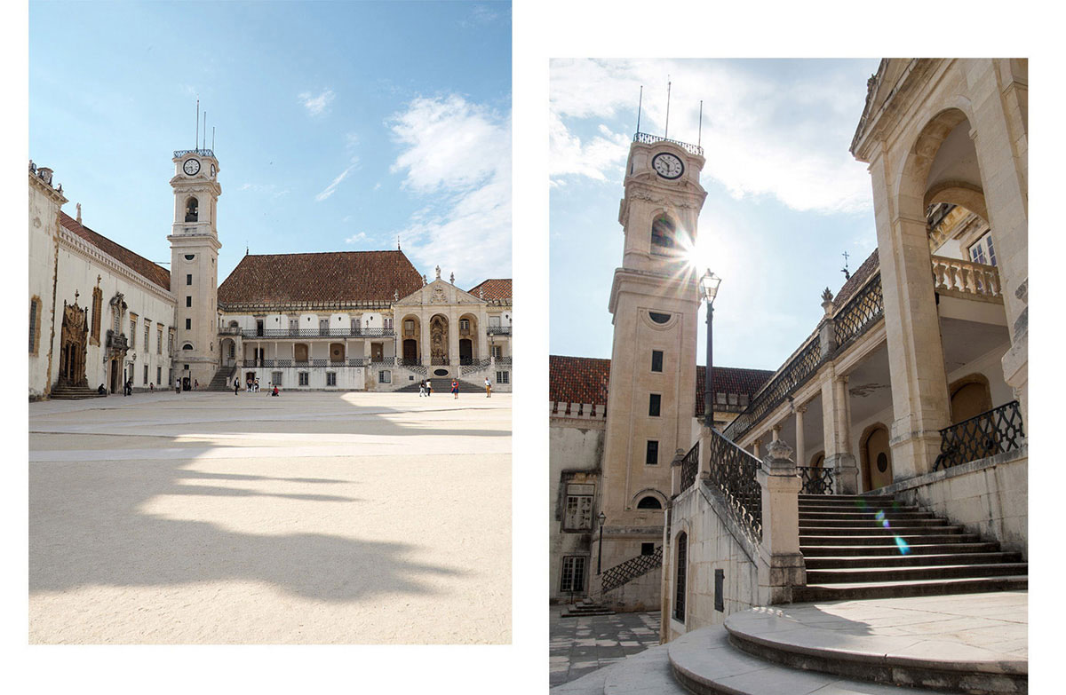 coimbra - Portugal Rundreise mit dem Auto - Von Burgen über Klippen - Unsere Reiseroute