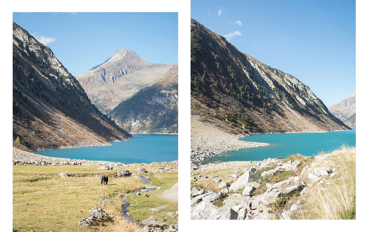 Zillergrund Stausee im Zillertal