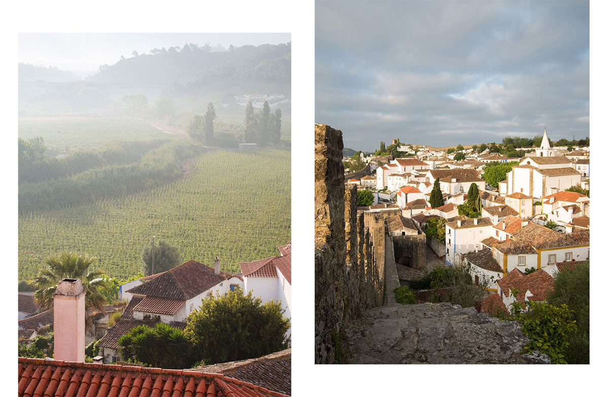 obidos - Portugal Rundreise mit dem Auto - Von Burgen über Klippen - Unsere Reiseroute