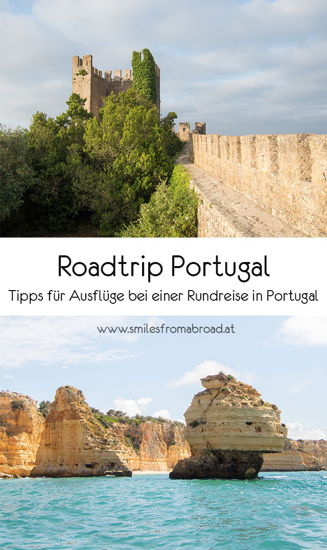 roadtrip portugal pinterest2 - Portugal Rundreise mit dem Auto - Von Burgen über Klippen - Unsere Reiseroute