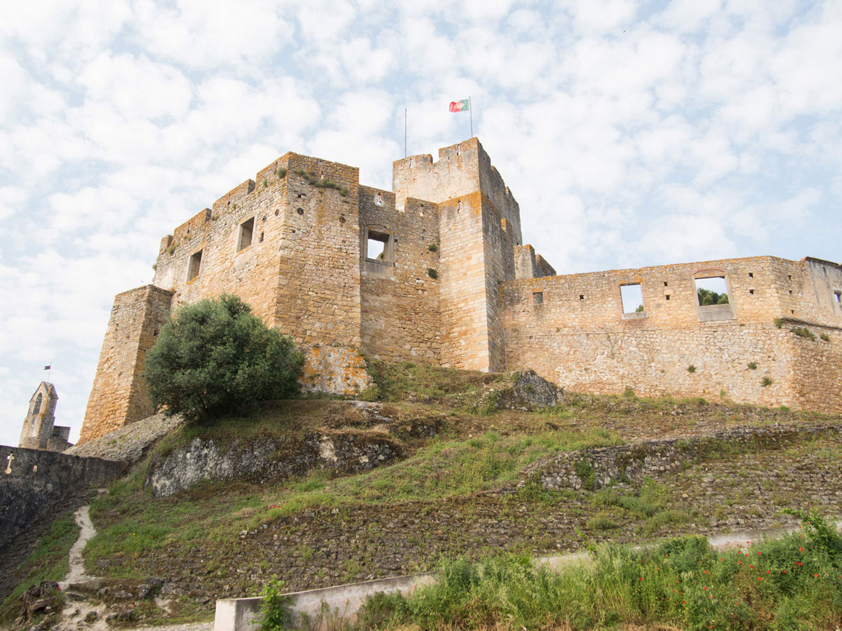 tomar 2 - Portugal Rundreise mit dem Auto - Von Burgen über Klippen - Unsere Reiseroute