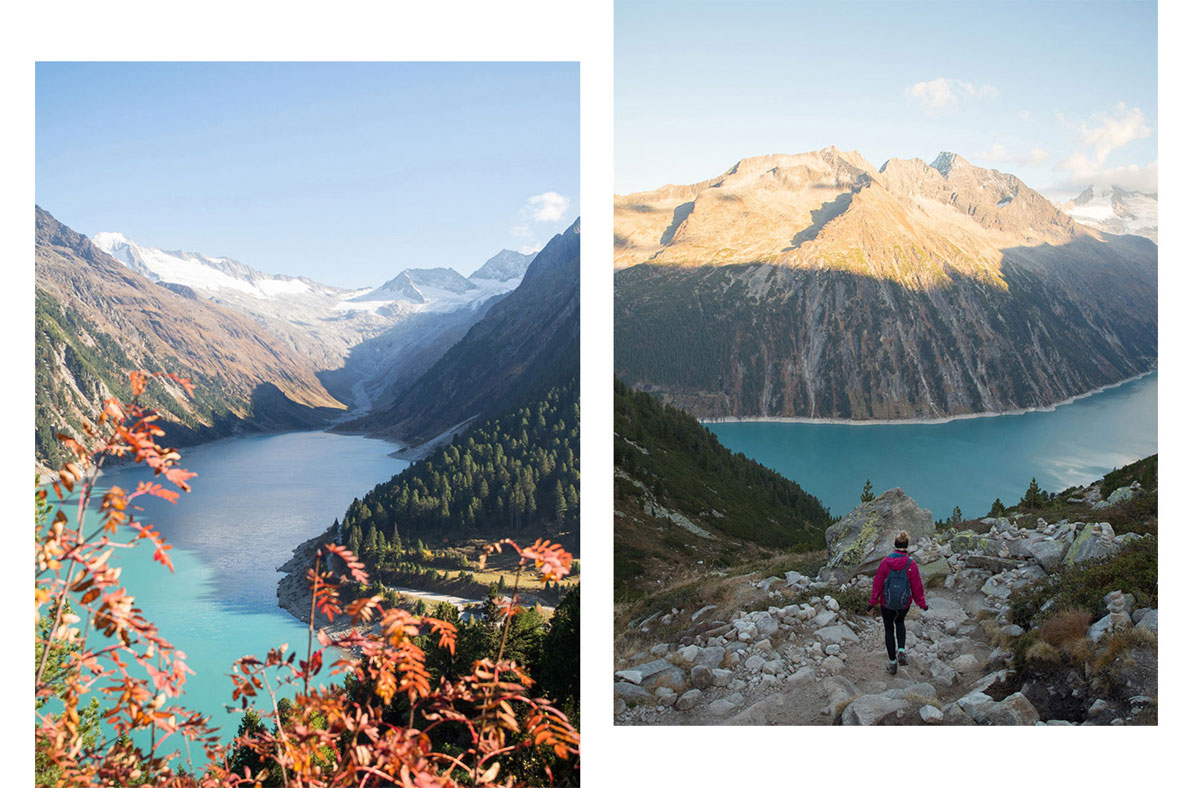 Wandern zur Olpererhütte im Zillertal