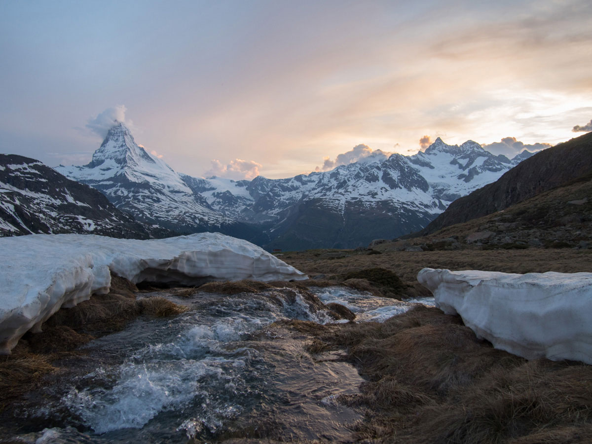 matterhorn zermatt schweiz 2 - 5 Seen Wanderung Zermatt - Stellisee, Grindjisee, Grünsee, Moosjiesee, Leisee