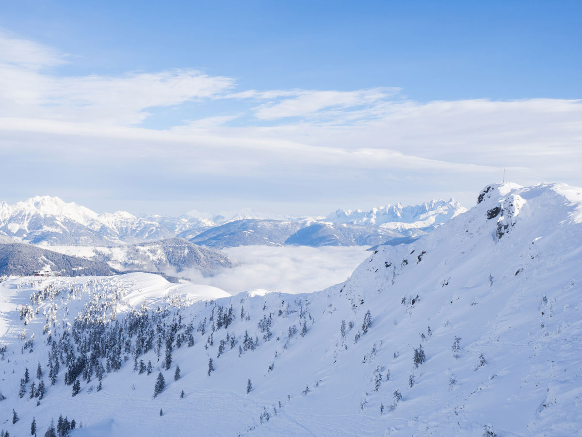 Schifahren im Schigebiet Flachau Altenmarkt St. Johann Wagrain