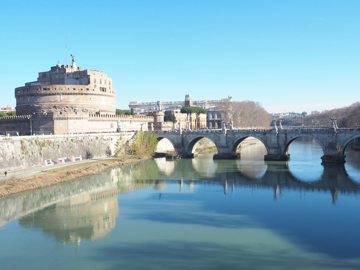 Engelsburg und Engelsbrücke