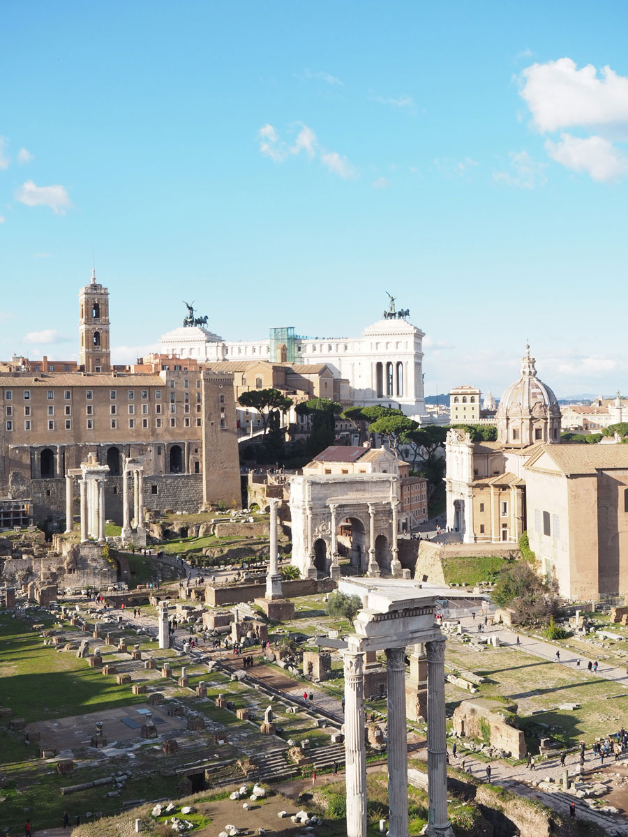 rom forum romanum 1 - Spaziergang durch Rom - Zu Fuß in Rom unterwegs - Sehenswertes und Reisetipps