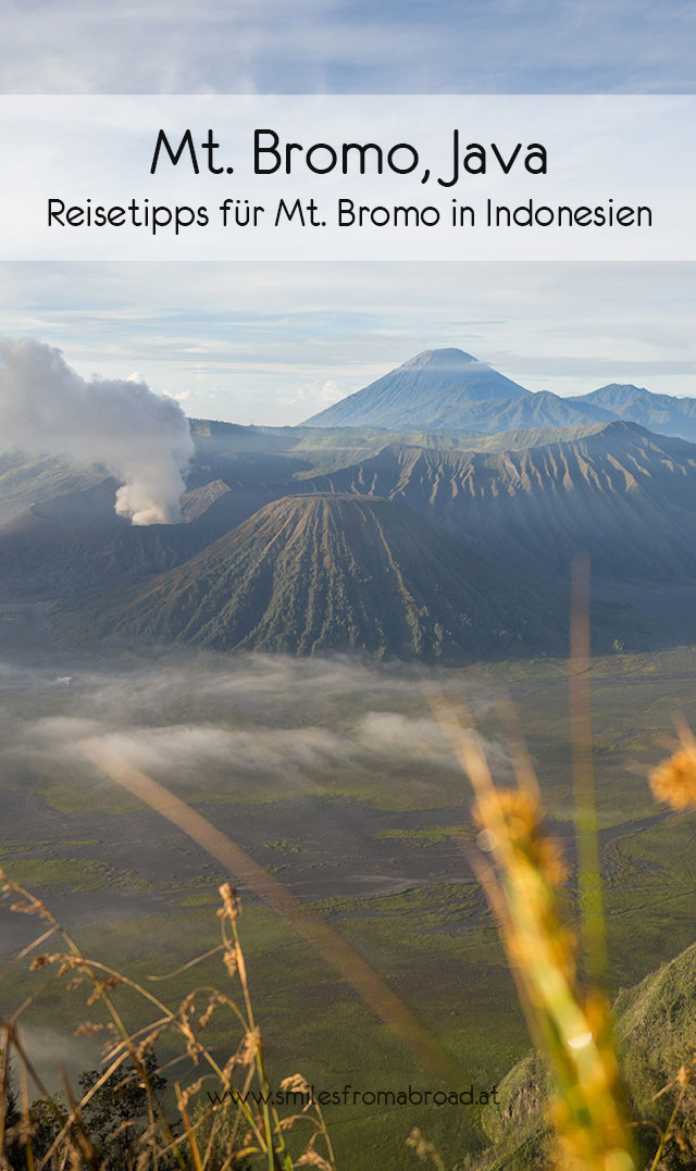 bromo reisetipps pinterest - Mt. Bromo auf Java auf eigene Faust erkunden - Tipps zu Anreise und Übernachtung