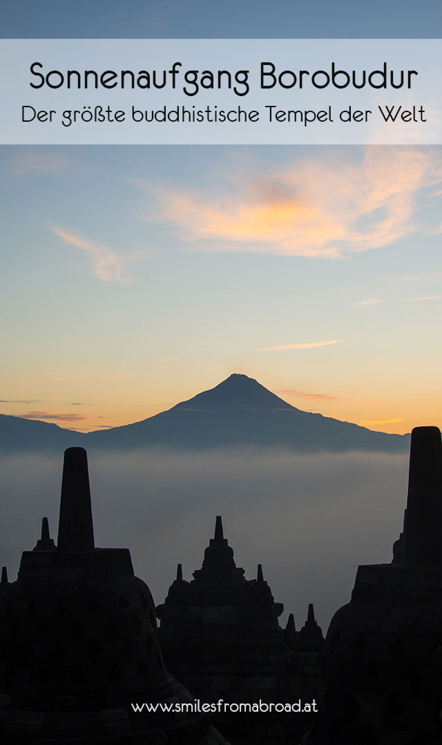 borobudur sonnenaufgang pinterest - Borobodur Tempel in Java (Indonesien) zu Sonnenaufgang