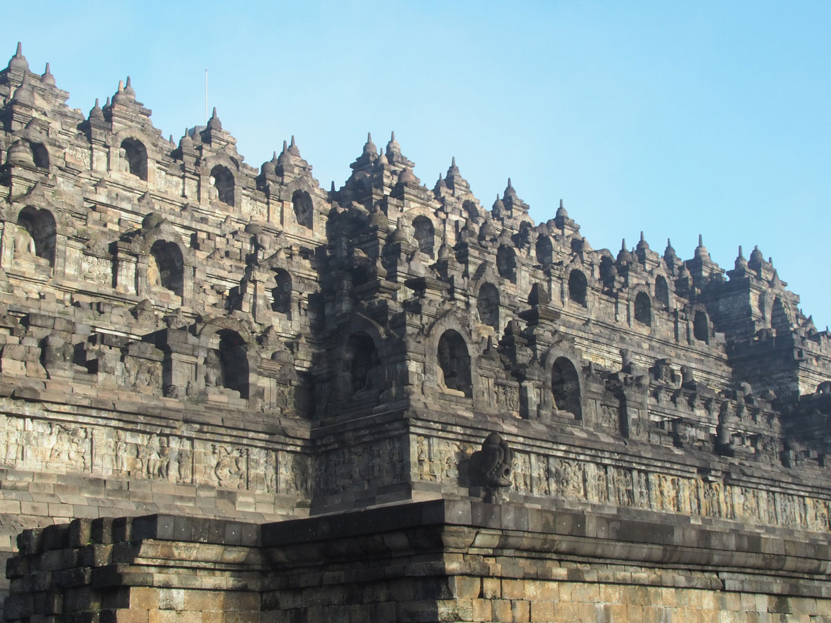 borobudur tempel java indonesien sonnenaufgang 20 - Borobodur Tempel in Java (Indonesien) zu Sonnenaufgang