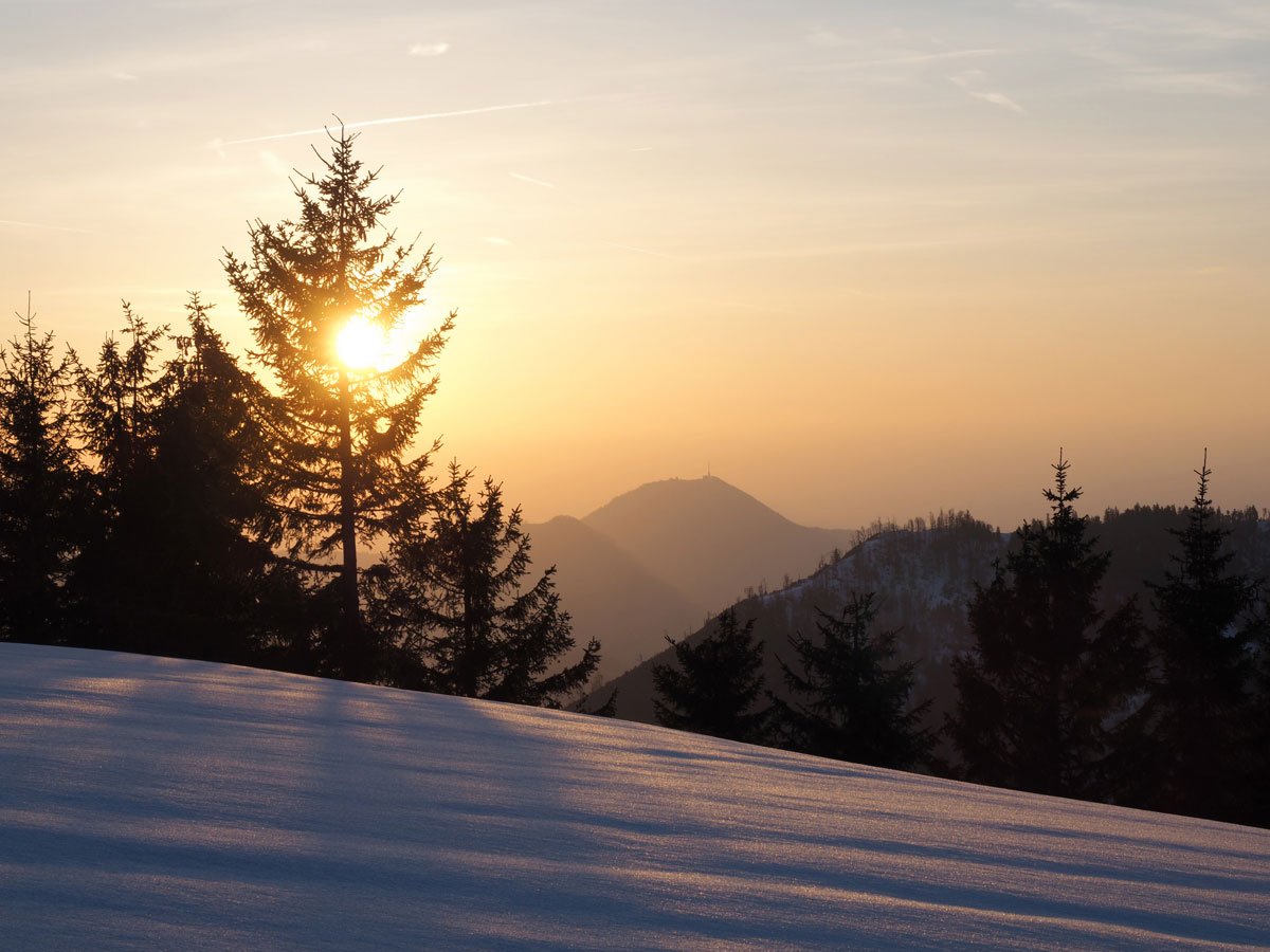 wandern faistenauer schafberg loibersbacher hoehe winter sonnenuntergang 12 - Meine schönsten Reisefotos 2019 - Fotoparade