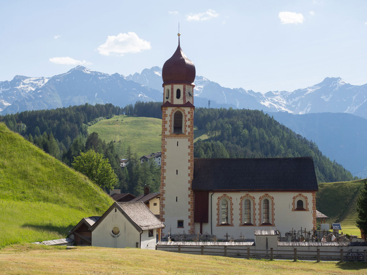 Kirche im Ötztal in Tirol