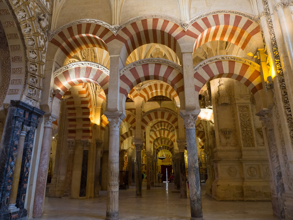 Cordoba Andalusien Moschee von innen