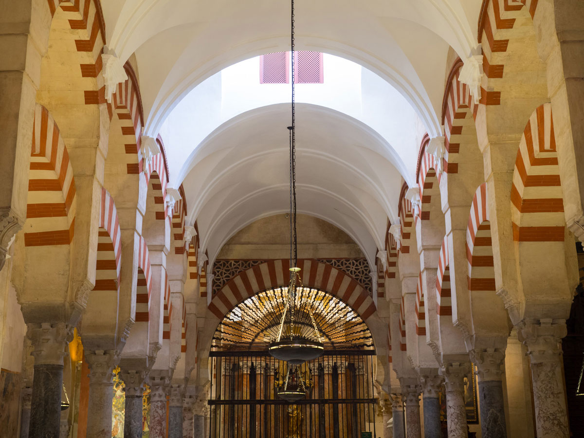 Cordoba Andalusien Moschee von innen